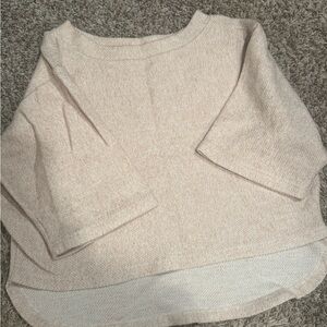 Joyfolie Soft pink Crew Neck Sweater
